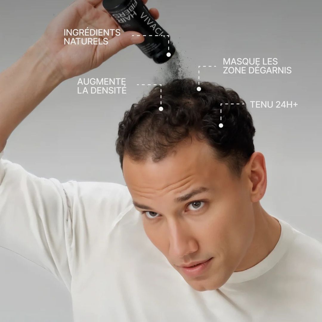Fibres Densifiantes Naturelles + Spray Fixation Parfaite Offert